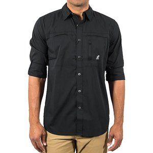 NEW Gramicci No-Squito Shirt!  S XL  Black  Long Sleeve  Anti-Mosquito Treated